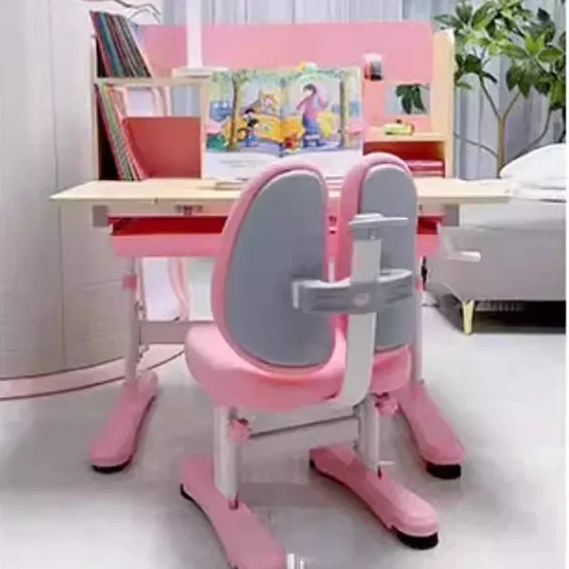 Angle Adjustable Elementary Desk Student Chair Study Table Tables Angle Adjustable Children Kids Childrens Furniture Children's