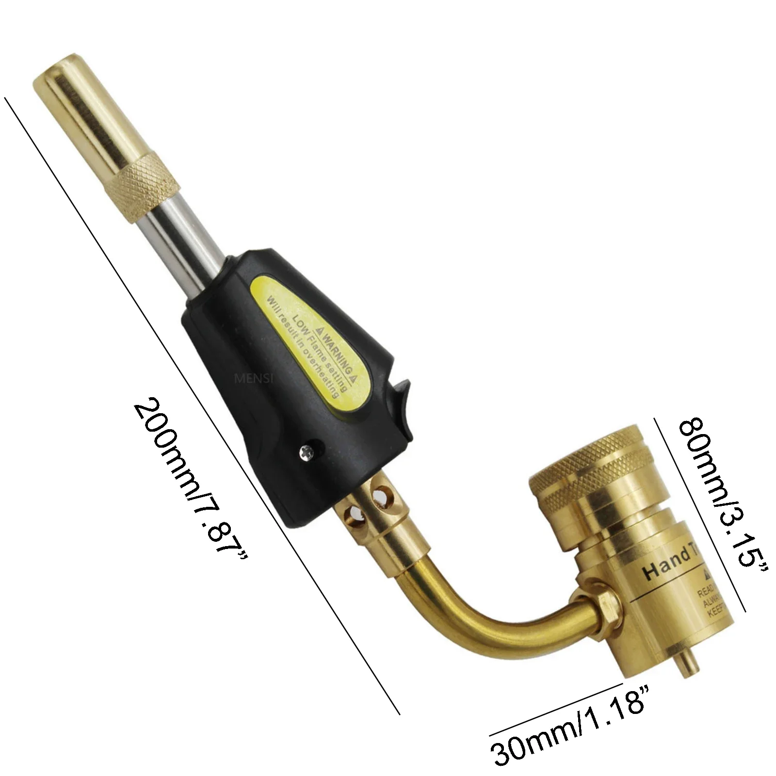 Imagem -06 - Tocha Portátil de Alta Temperatura Condicionador de ar Industrial Americano Tocha de Reparação de Geladeira Mapp Tocha de Soldagem sem Oxigênio