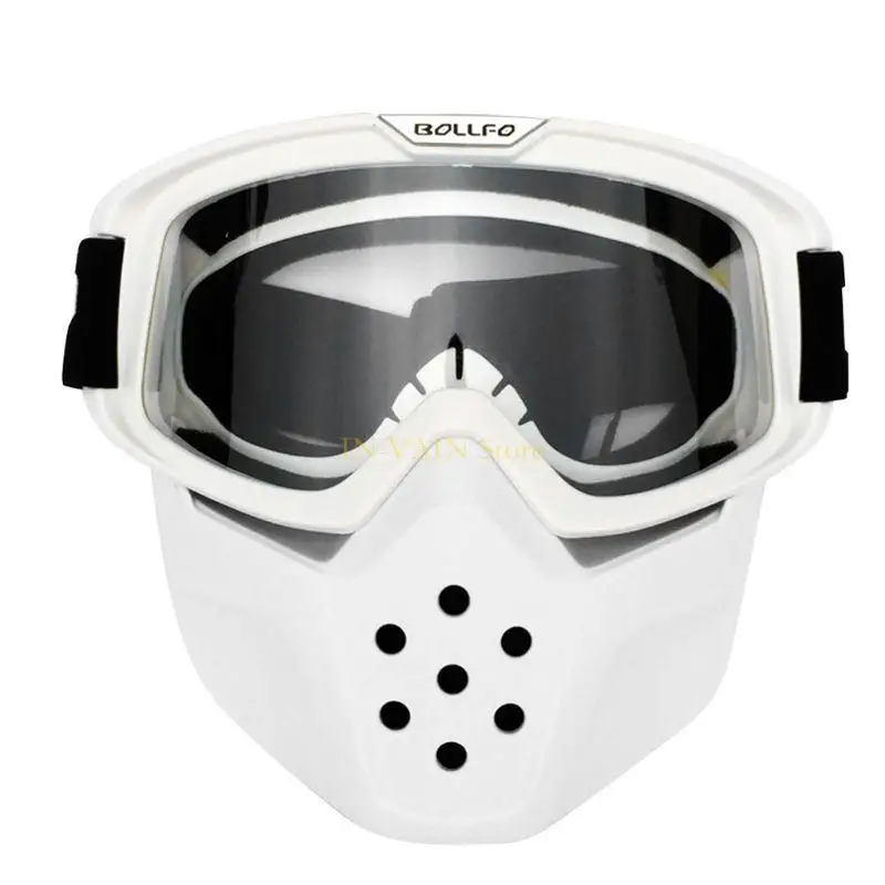 

M5TC Motorcycle Goggle для лица Маска Съемные мотокросс