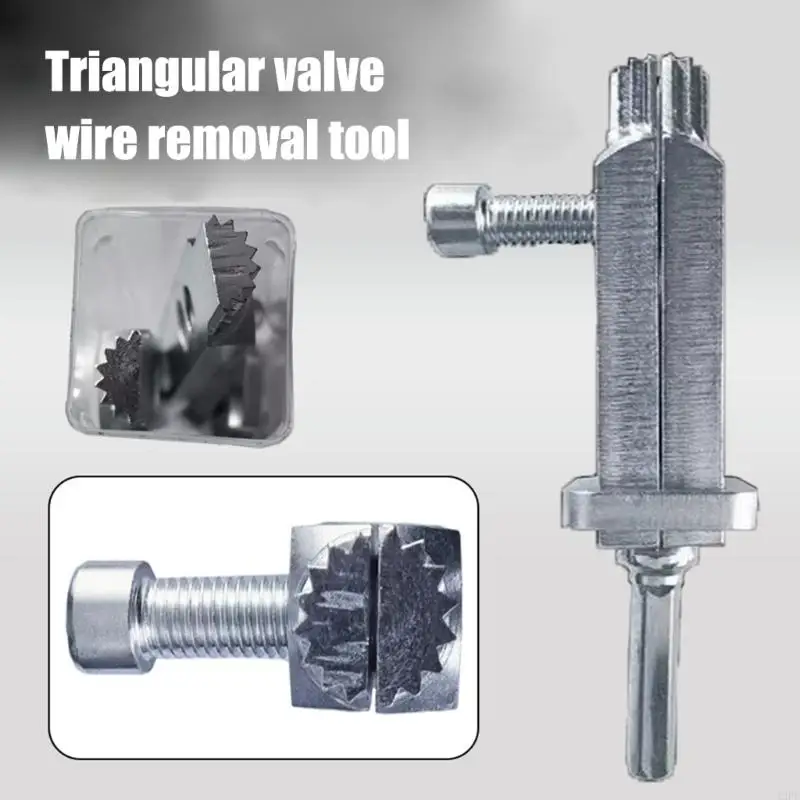 12PF Multi Size Screw Extractor Set Suitable For DIY Enthusiasts And Professional To Handle Broken Faucet Valves Efficiently