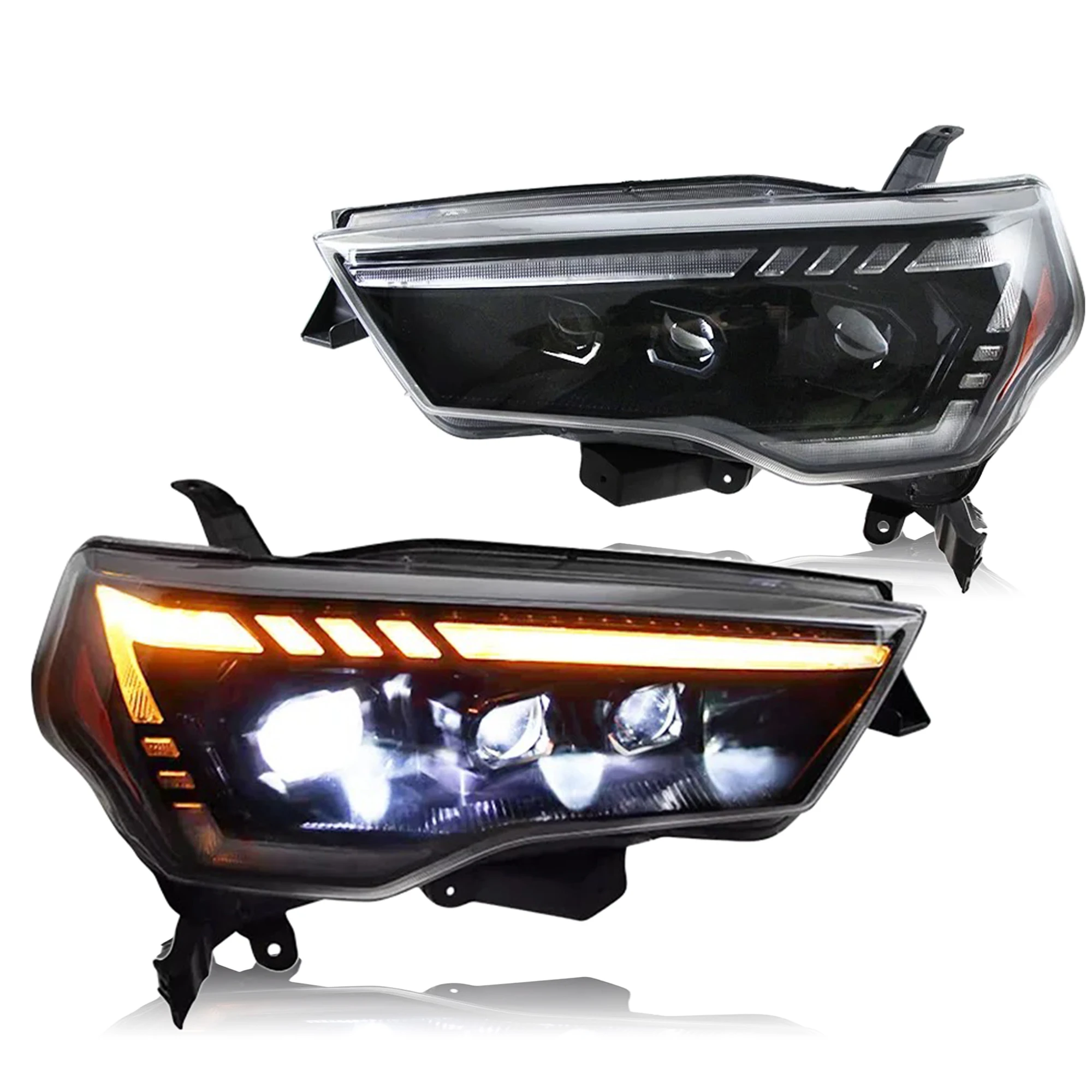 

DK Motion LED Headlights Headlamp For Toyota 4runner 4 Runner 2014-2023 Front Lamp Assembly