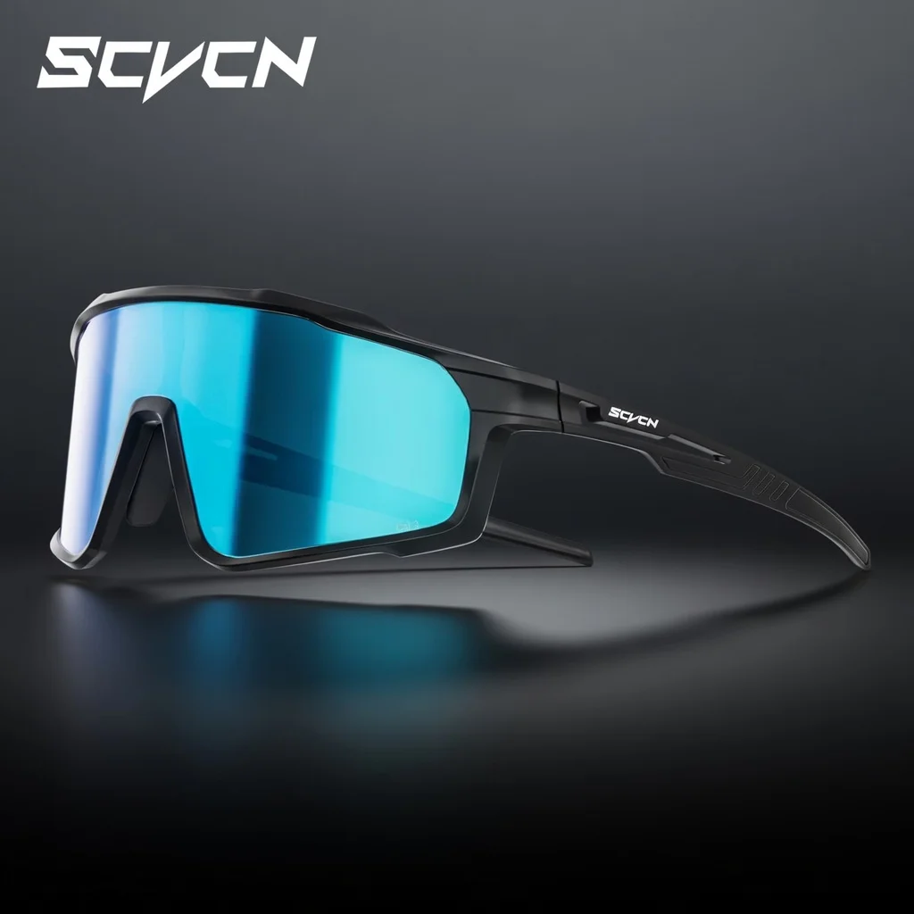 

SCVCN Photochromic Hiking Eyewear Camping Cycling Sunglasses for Men MTB Driving Eyewear Outdoor UV400 Protection Glasses 2026