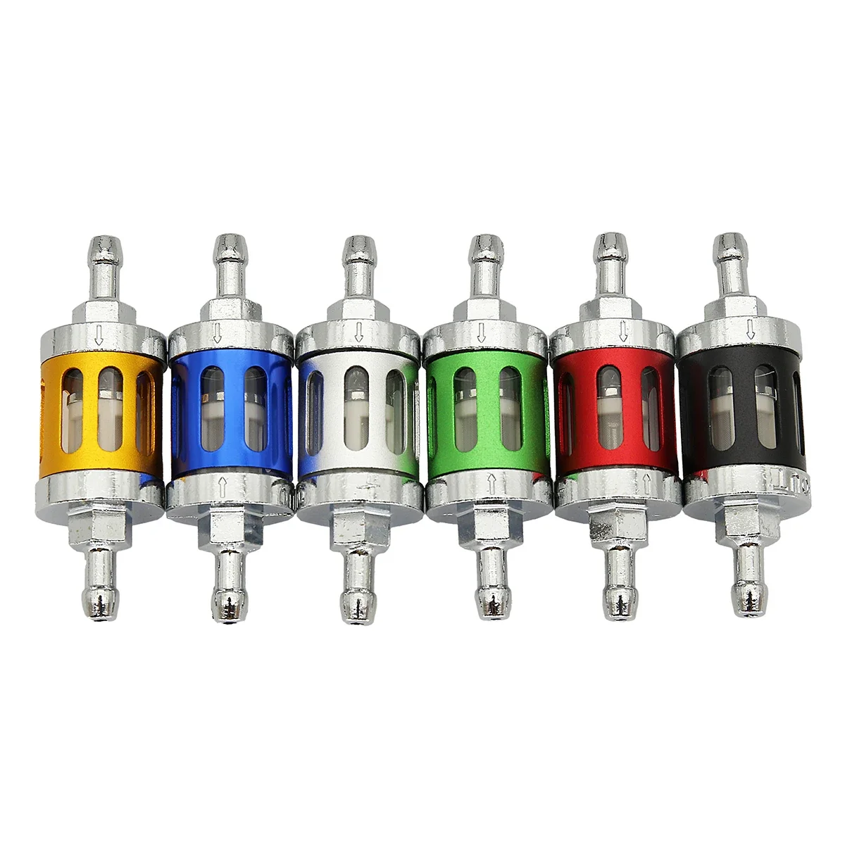 New Universal Metal Aluminum Big Oil Filter Fuel Filter For Motorcross Motorcycle Car Dirt Pit Bike SUV ATV Quad Modified Parts