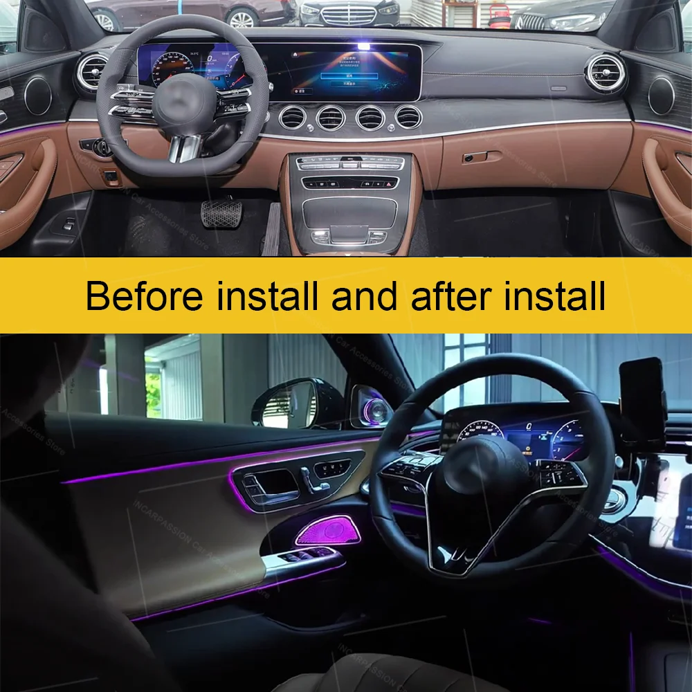 Plug and Play 4D/5D Rotating Tweeter For Benz E-Class W214 Car Horn Refit Audio System