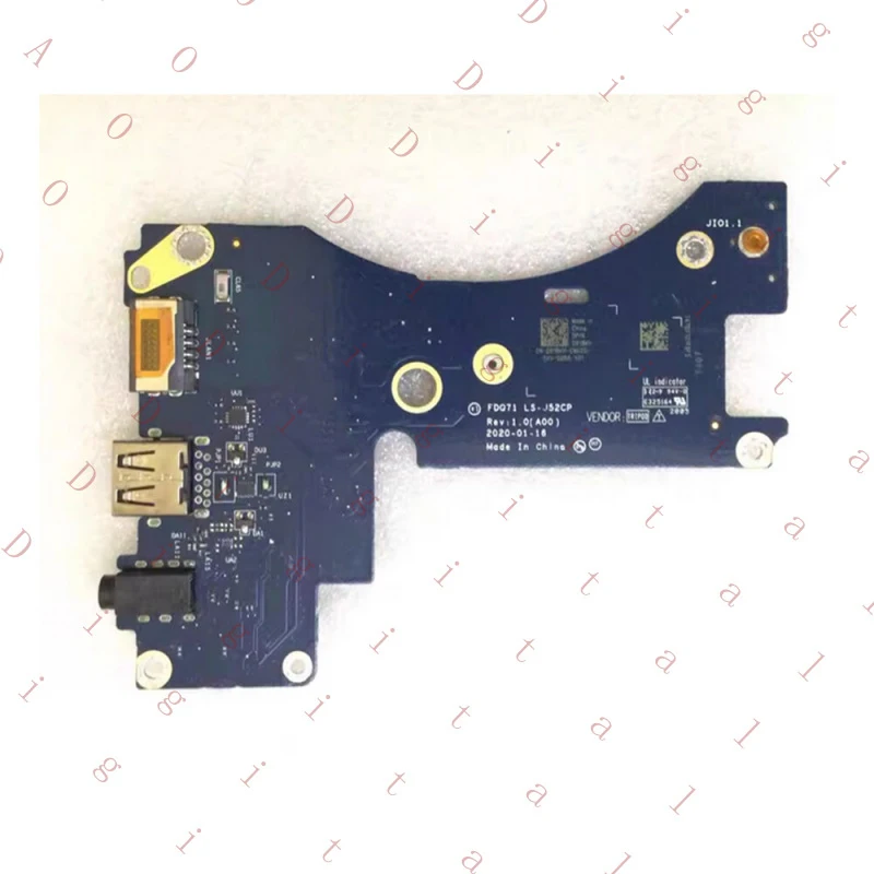 WW For DELL Alienware M17 R4 USB AUDIO Ethernet Wlan BOARD FDQ71 LS-J52CP 0R18KH