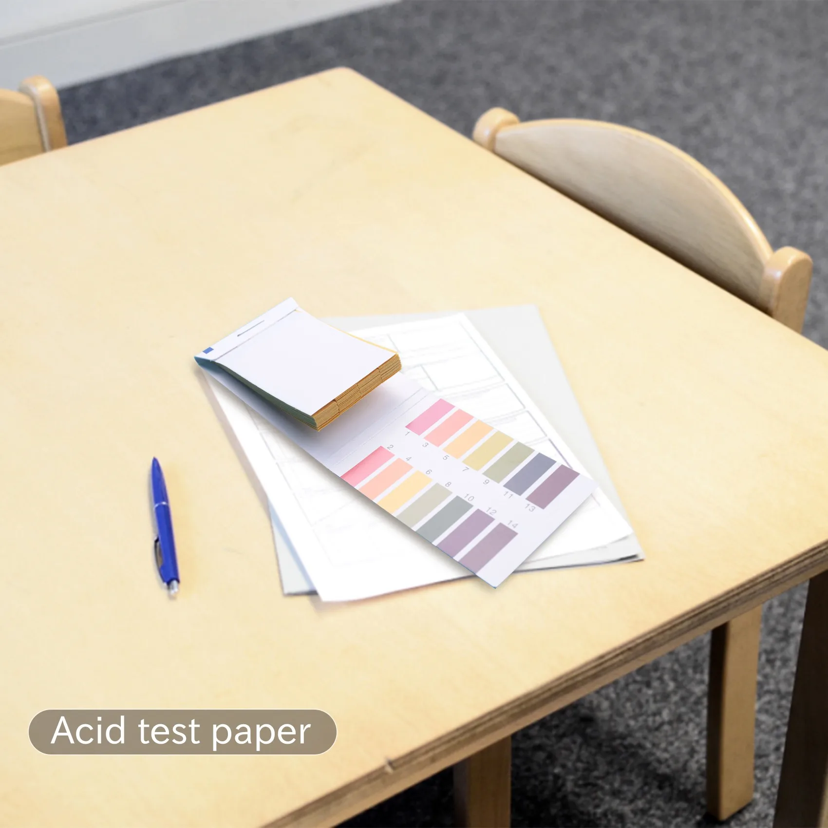 2 Set 160 Strips 1-14 PH Litmus Paper Ph Test Strips Water Cosmetics Soil PH Test Paper Strips with Control Card