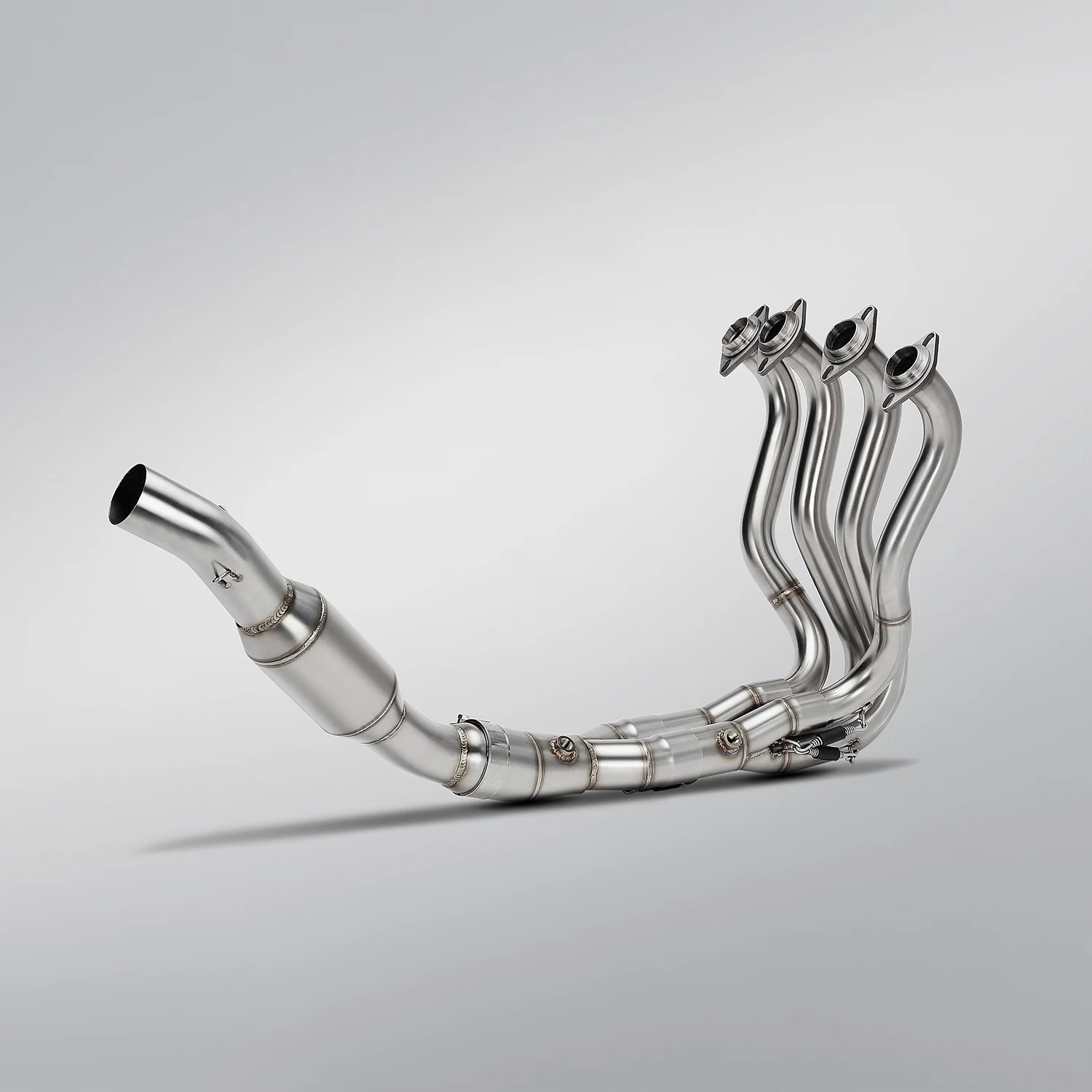 

Motorcycle exhaust anterior segment with AK escape muffler slip on Kawasaki ZX6R zx6r stainless stee FOR Kawasaki ZX6R