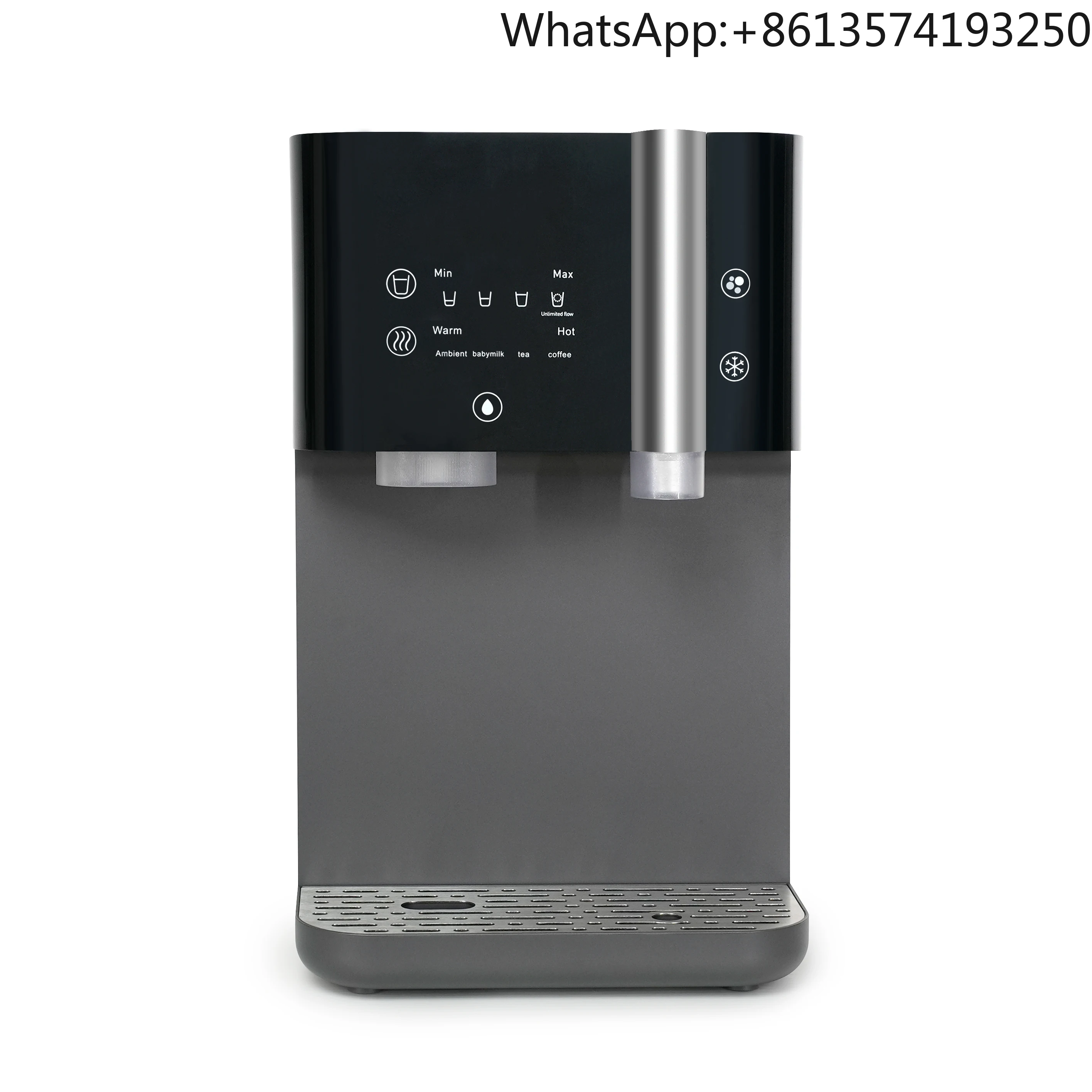 

Tabletop Reverse Osmosis Sparkling Water Purifier Dispenser Premium Soda Maker