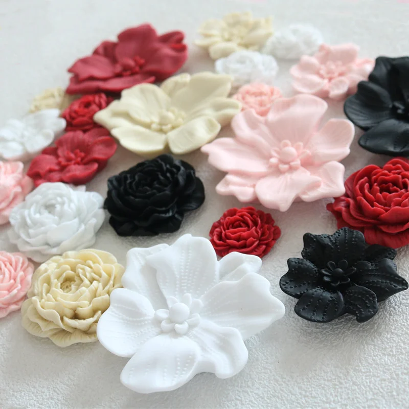 WFFNNKC 10Pcs Charms Flower Re - Resin Craft Ideas 评论和价格