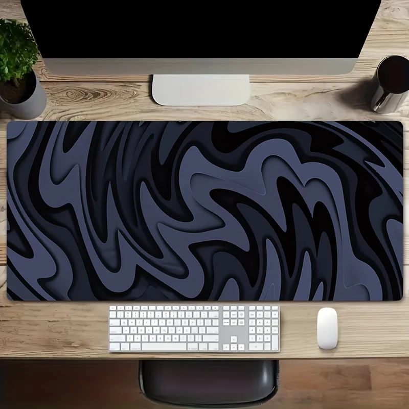 

1 шт. противоскользящий коврик для компьютерной мыши eSports для игр, работы и офиса, большой утолщенный настольный коврик в минималистском стиле, фантастическая рубина