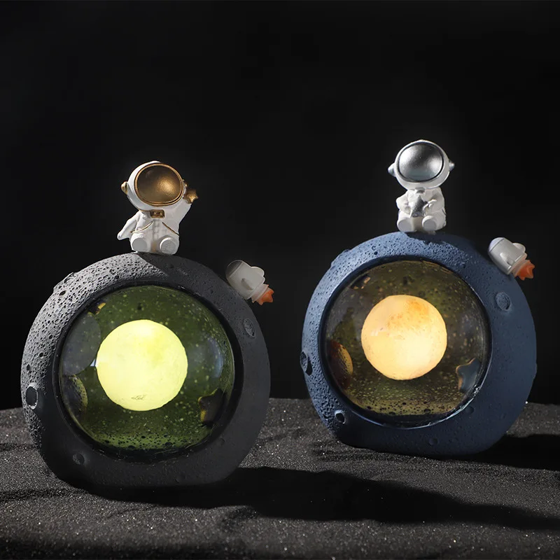 Creativo carino Galaxy Guardian Pet astronauta luce notturna personalità decorazione camera da letto luci luce stella giocattoli per bambini regalo