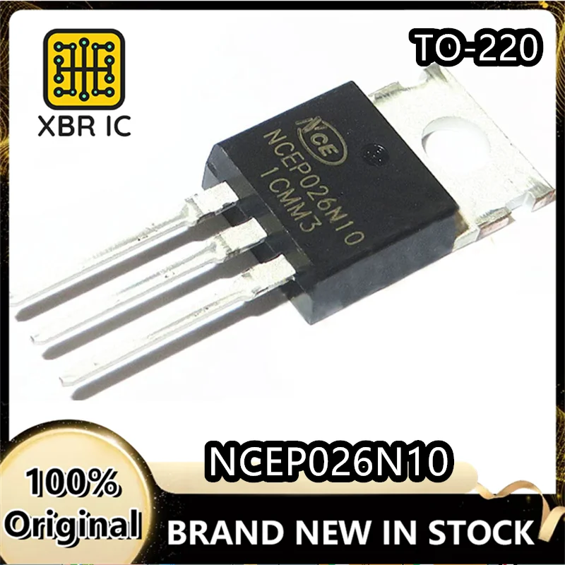 

(20/50 pieces) NCEP026N10 026N10 NCEP026 TO-220 200A100V MOS tube field effect tube New original authentic spot fast delivery