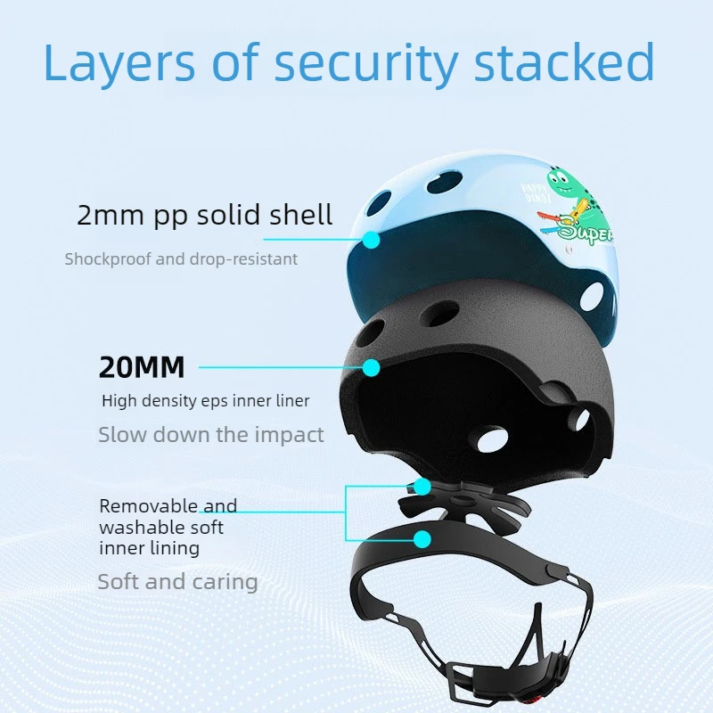 Kids Sports Protective Gear Professional Skateboard Roller Skating Helmet Knee Pads Ski Safety Protection Equipment for Children