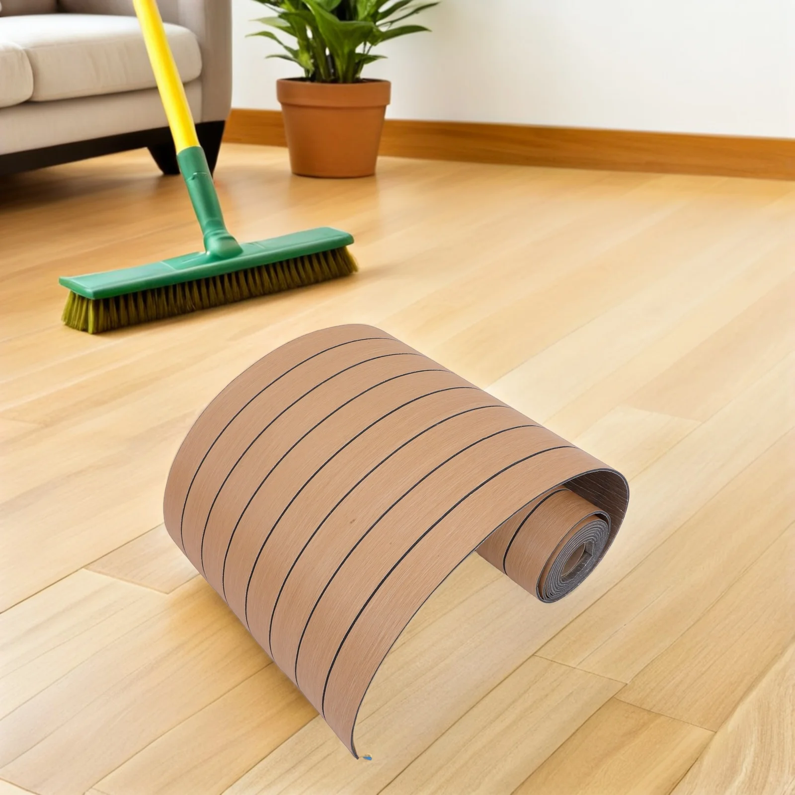 

3D Peel Stick Wall Slat Panels Self-Adhesive Waterproof Decorative Wallpaper Kitchen Bathroom 40cmx300cm Textured Acoustic