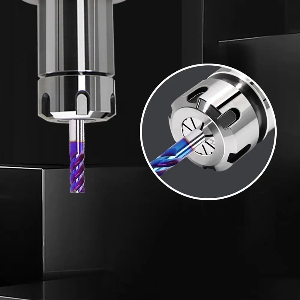 คอลเล็ตสปริง ER11 ใหม่ ขนาด 1 มม.-8 มม. 1/8 นิ้ว สำหรับเครื่องกัดกลึง เครื่องแกะสลัก คอลเล็ตเครื่องแกะสลัก CNC