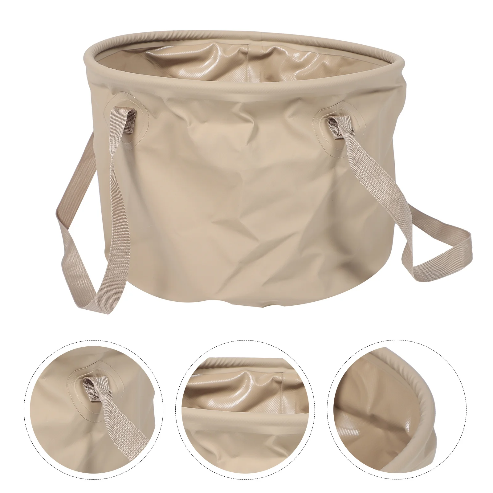 

Foldable Water Bucket 20L Portable Outdoor Camping Bucket for Hiking Fishing Storage Heavy Duty Collapsible Water Container with