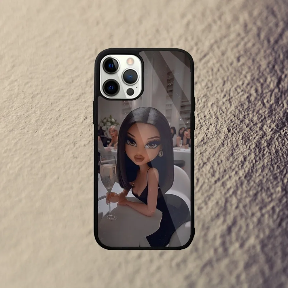 Fashion B- Bratz Doll  Phone Case For iPhone 16,15,14,13,12,11,Plus,Pro,Max Mini Magsafe Magnetic Wireless Charging