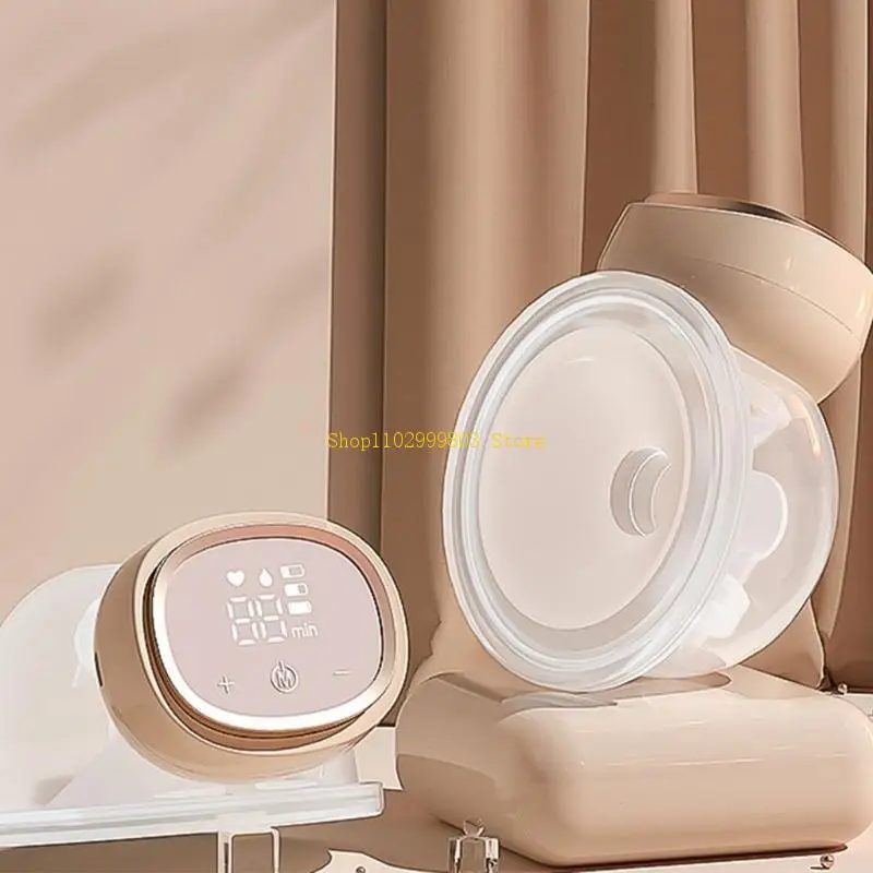 ماكينة استخلاص الحليب الأوتوماتيكية القابلة للارتداء والقابلة لإعادة الشحن للأطفال J0MF