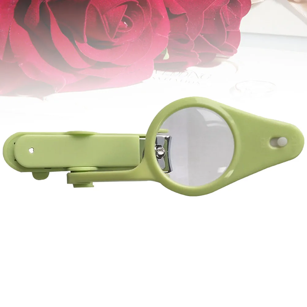 Elegante tuta per la cura delle unghie del bambino per unghie a crescita rapida Proteggi la salute e la pelle dei neonati Tagliaunghie verde per bambini