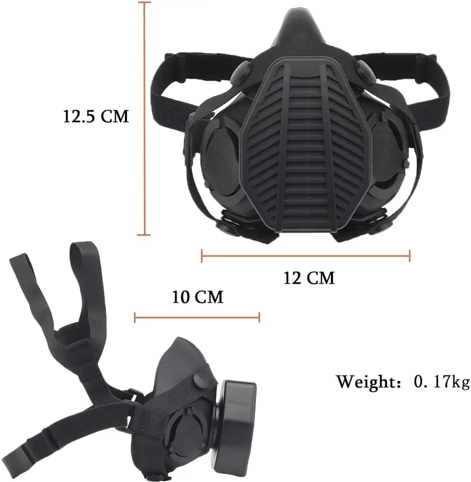Tactical Helmet Set with Night Vision Goggles Headset Respirator Signal Light for Outdoor Airsoft Shooting Cosplay Equipment - Image 5
