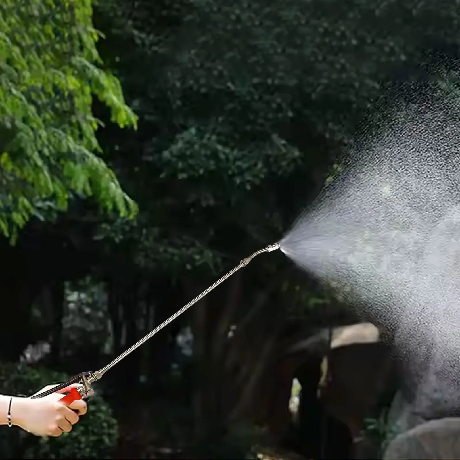 44=Inch Sprayer Spray=Gun Brass Barb Type Spray Rod Replacement Built-In Shut-Off Valve Kit Gardening Watering Tools Accessories