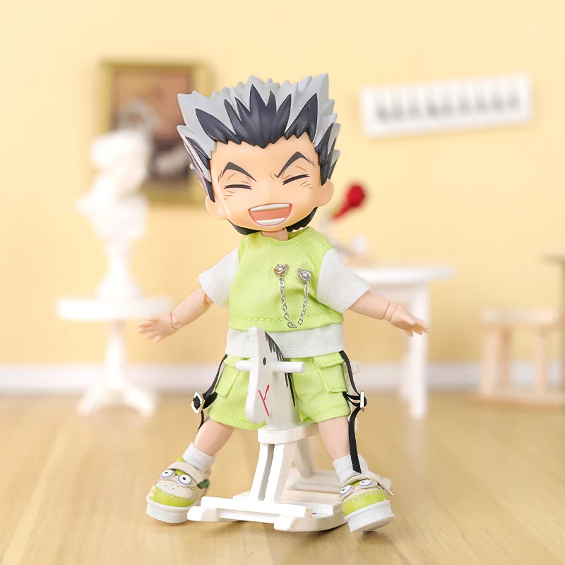 Accesorios para bebés OB11, conjunto de cadena de ortografía de Color, muñecas bonitas de tendencia, juguetes de Anime geniales, accesorios para muñecas humanoides 1/12