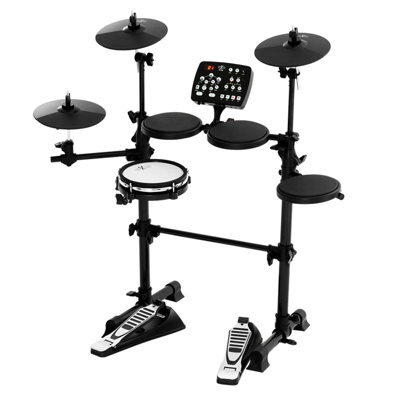 HD-006LX Popular Percussion Instruments Entry Level 7-piece Kit Electronic Drum Set Drum Electric Drum Set Professional