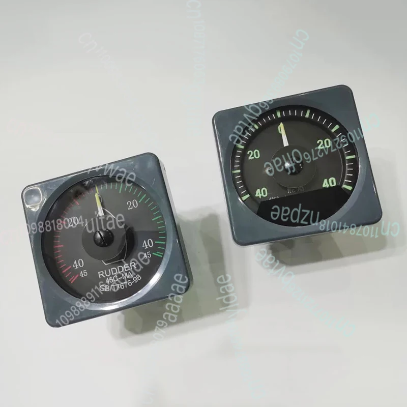 DL-lll Marine Hydraulic Rudder Inductive Rudder Angle Meter Rudder Angle Generator Instrument Panel 40/45 Degrees