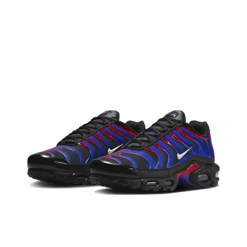 

Nike Air Max Plus TN черные, синие модные сетчатые дышащие кроссовки на воздушной подушке для мужчин и женщин, мужские повседневные кроссовки FN7805-001