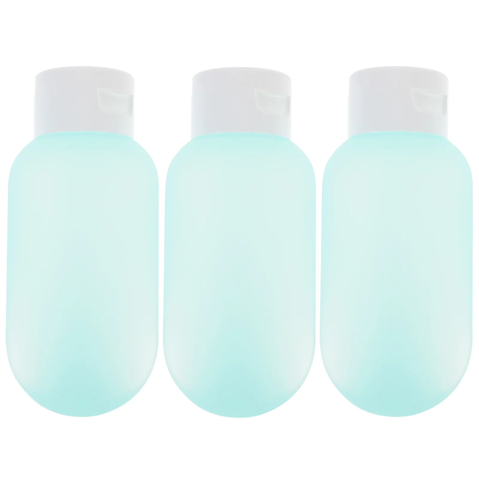 3 個の旅行用トイレタリーボトルセット 60 ミリリットル詰め替え可能漏れ防止シャンプーローション容器スタイリッシュなコンパクトデザイントラベルボトル
