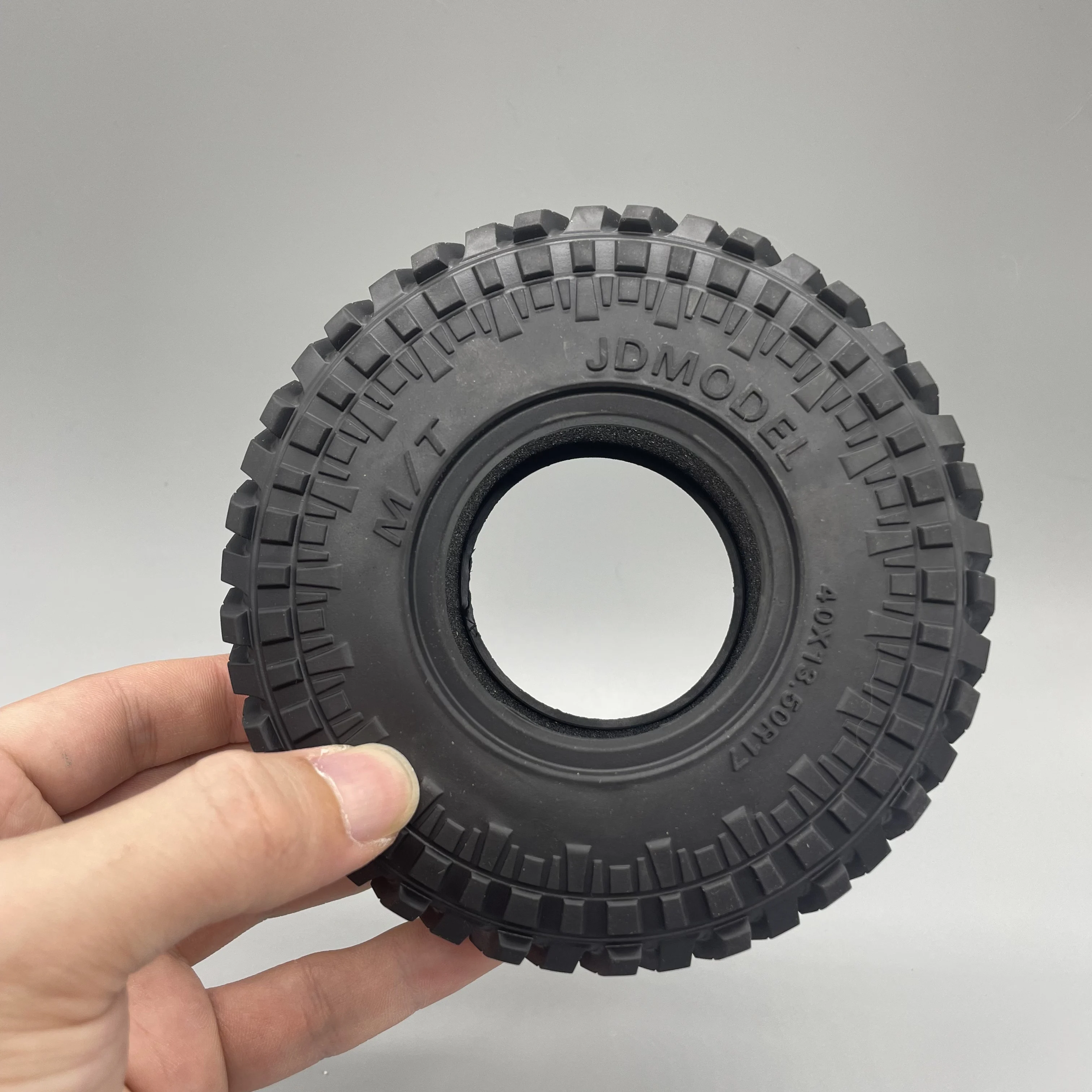 2.2 بوصة المطاط الإطارات 2.2 عجلة الإطارات 133x47 مللي متر ل 1/10 Rc الزاحف Rc على الطرق الوعرة الزاحف مركبة تسلق سيارة Rc لتقوم بها بنفسك أجزاء لعبة #2