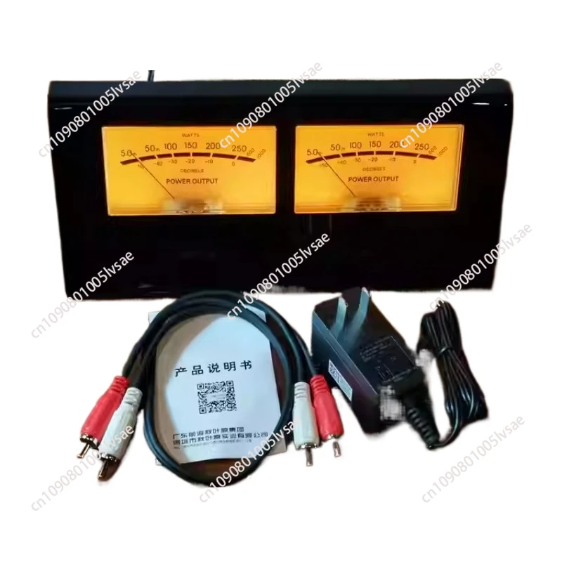 VU Meter DB Panel Display 2-way AmplifierSpeaker Audio Music B-566 UV Meter High-Precision Audio Level DB Meter Finished