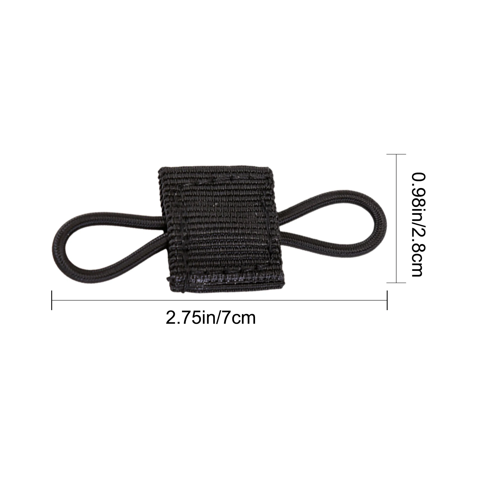 Molle Webbing Retainer Elastic Binding Ribbon Buckle Gear Vests Backpacks Bags Accessories Molle Gear Holder For Binding Vests