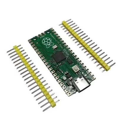 Placa Raspberry Pi Pico oficial, RP2040, doble núcleo, 264KB, ARM, microordenadores de baja potencia, Cortex-M0 de alto rendimiento y procesador
