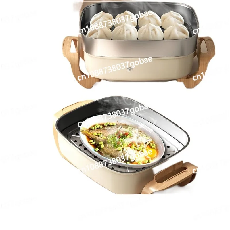 

Electric Stove, Rice Cooker, Household Cleaning, Barbecue Integrated Hot Pot, Dormitory Barbecue, Fish Pot
