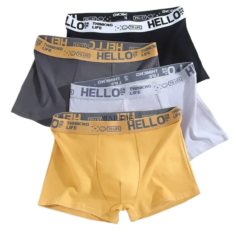 

Men's Underwear Boxers Pure Cotton Large Size Breathable Full Cotton underpants Boxers underpants shorts briefs boxers for men