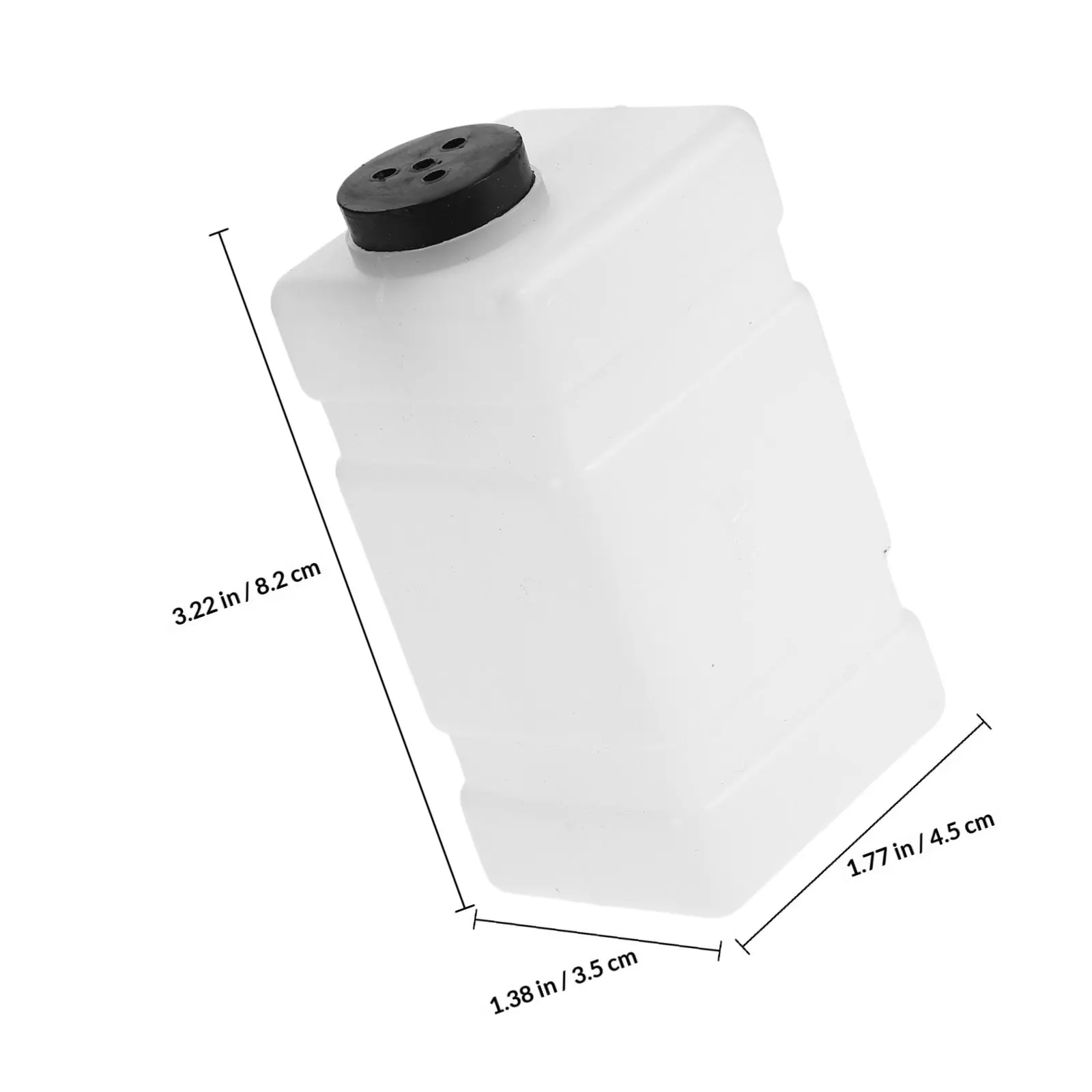 1Set Transparent Rc Airplane Fuel Tank Clear Storage Container for Fixed Wing Plane Flight Accessory Stable Supply