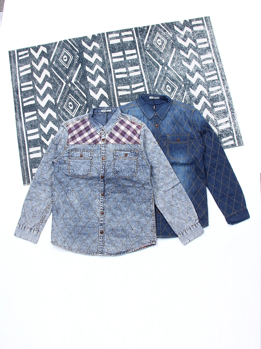 

Мужская рубашка из чистого хлопка с длинным рукавом, весенне-осенняя, тонкая, приталенная, молодежная, модная, джинсовая, на пуговицах