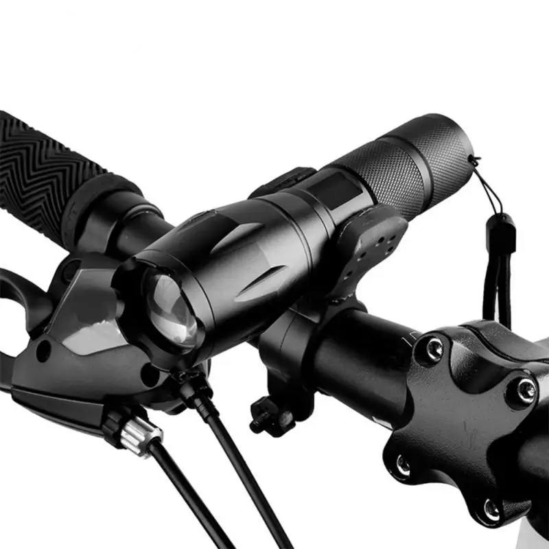 Bike Light Mount Secure Grip High Quality Bike Safety Long-lasting Performance 360 Degree Rotation Holder Holder