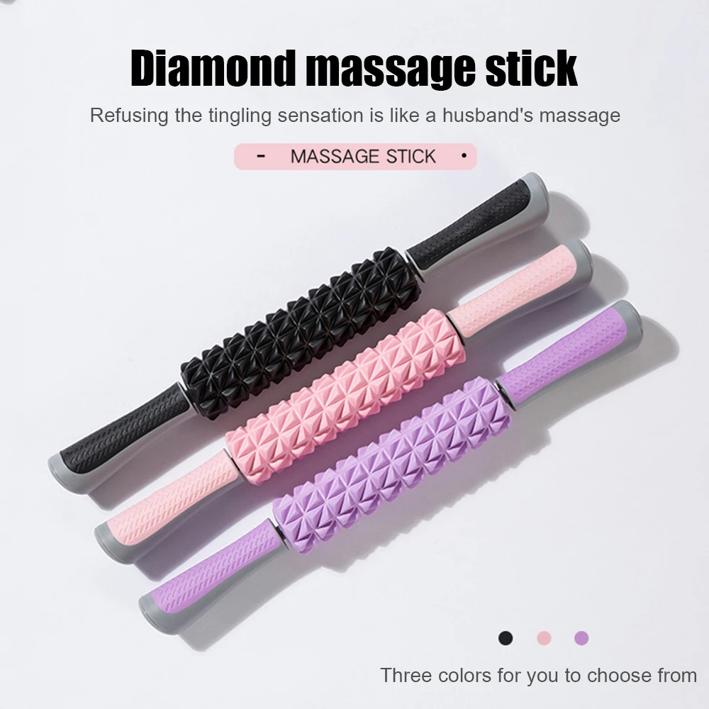 Muscle Roller Stick for Athletes- Body Massage Sticks Tools-Muscle Roller Massager for Relief Muscle Soreness,Cramping&Tightness