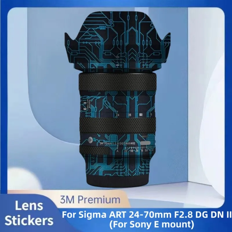 Customized Sticker For Sigma ART 24-70mm F2.8 DG DN II Decal Skin Camera Lens Vinyl Wrap Film Protector Coat 24-70 2.8 F/2.8 II