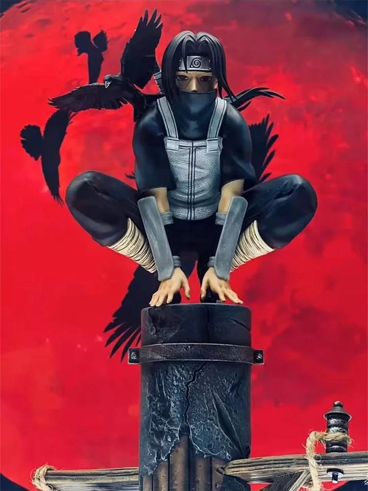 

Naruto Uchiha Itachi Tsukuyomi Anime Figure Model Boys Collectible Toys Desktop Ornament Kids Festival Gifts