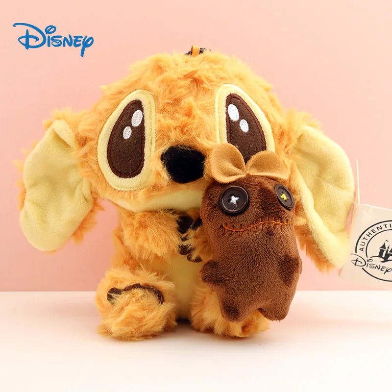 

Cute Disney Lilo And Stitch Plush Keychain Soft Anime Stuffed Toy Bag Pendant Best Key Chain For Women Lovely Gifts For Girls
