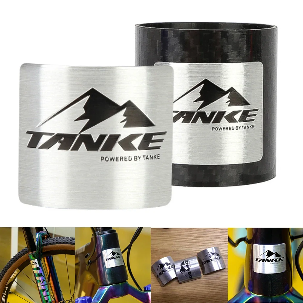 TANKE Bike Head Badge Decals Stickers For Folding MTB Road Mountain Bicycle Fork Protect Sticker Cycling Accessories