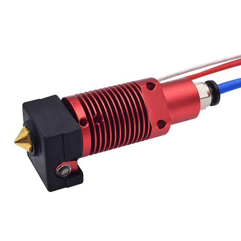 

3D цельнометаллическая J-образная головка CR10S PRO Hotend Extrude Hot End Kit для Creality Ender-3 Pro CR10 10S Экструдер Боудена 24 В-розничная торговля