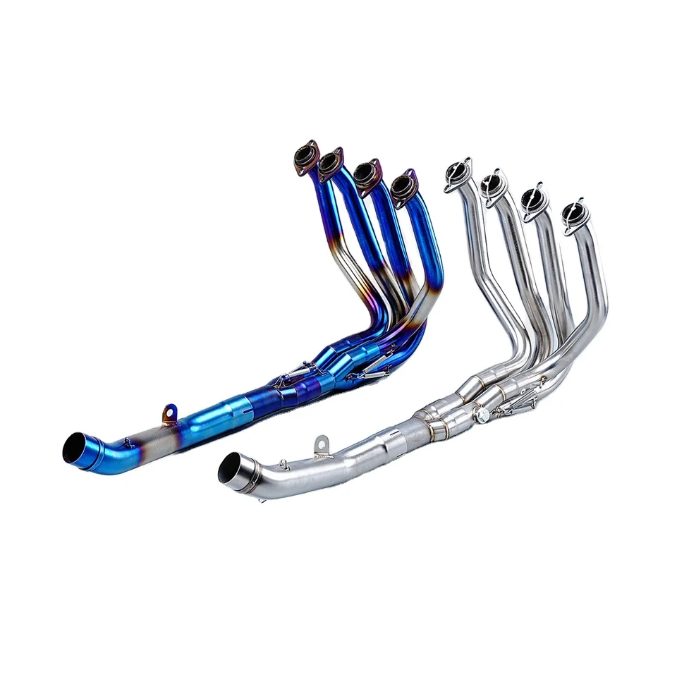 

STLF Z750 Z800 Exhaust Full System Racing Slip Stainless Steel Tube 51mm New Boxed Motorcycle Muffler Front Mid Pipe