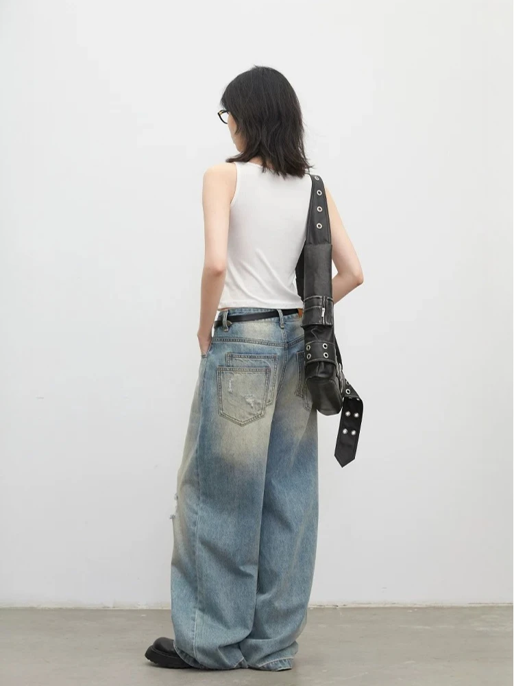 CHIC VEN Casual Women Tanks with Chest Korean Slim Solid Micro Elastic Soft Camis Basic Knitted Vests Summer Autumn New 2026