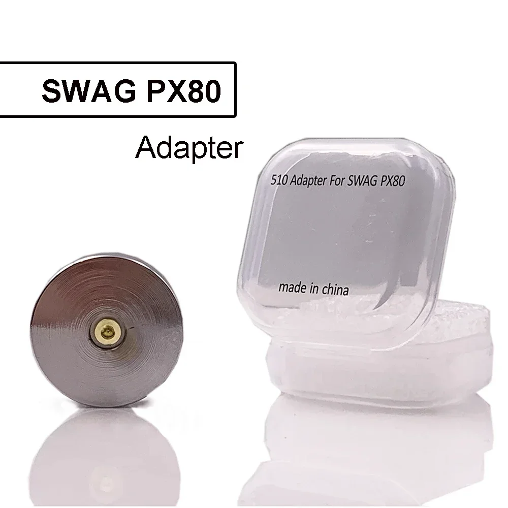 Swag PX80 510 Adapter Strong Magnetic 510 Connector 25mm Gold Plating Pin GTX Mod