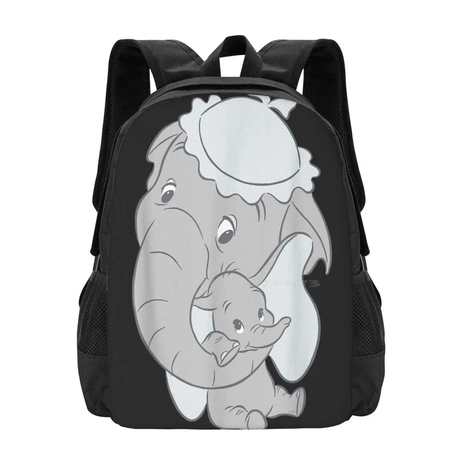 Classic Mrs. Jumbo Mother’S Day Teen College Student Backpack Pattern Design Bags Classic Mrs Jumbo Mother S Day