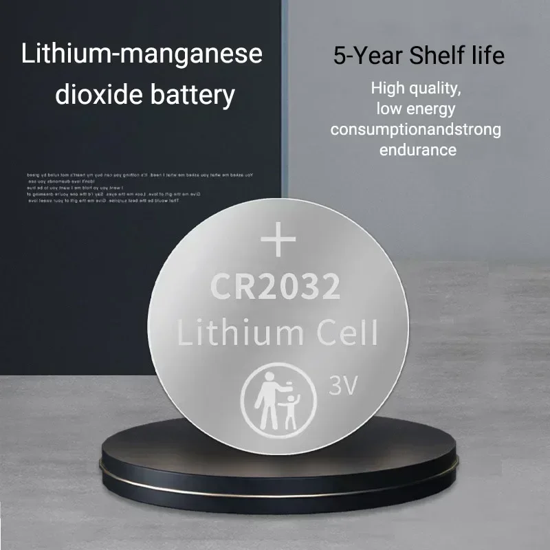 2-100pcs CR2032 Battery Button Coin Battery cr2032 3V Lithium Batteries for Watch Calculator Toys Car Remote Control Coin Cell